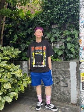 Manhattan Portage Staffさん(メンズ・172cm)の夏コーディネート