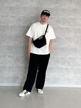 「アパレル」｜Manhattan Portage Staffさん（メンズ・174cm）の夏コーディネート