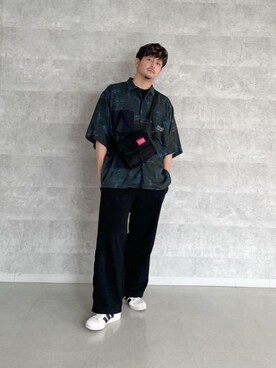 Manhattan Portage Staffさん（メンズ・174cm）の夏コーディネート