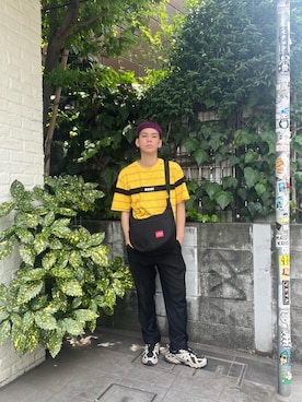 Manhattan Portage Staffさん(メンズ・172cm)の夏コーディネート