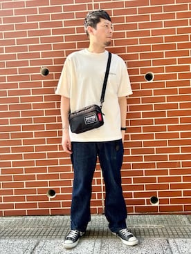 Manhattan Portage Staffさん(メンズ・178cm)の夏コーディネート