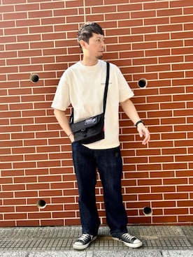 Manhattan Portage Staffさん(メンズ・178cm)の夏コーディネート