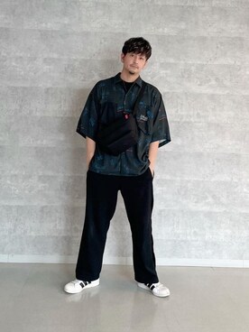 「アパレル」｜Manhattan Portage Staffさん（メンズ・174cm）の夏コーディネート