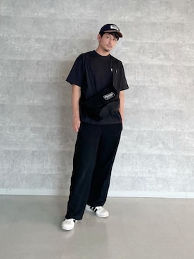 「アパレル」｜Manhattan Portage Staffさん（メンズ・174cm）の夏コーディネート