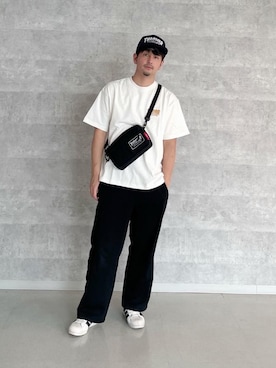 「アパレル」｜Manhattan Portage Staffさん（メンズ・174cm）の夏コーディネート