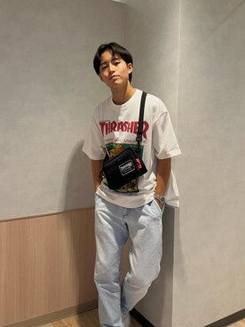 Manhattan Portage Staffさん(メンズ・175cm)の夏コーディネート