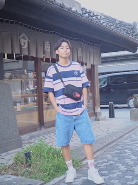 Manhattan Portage Staffさん（メンズ・175cm）の夏コーディネート