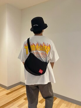Manhattan Portage Staffさん(メンズ・175cm)の夏コーディネート