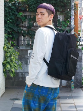 Manhattan Portage Staffさん（メンズ・172cm）の夏コーディネート