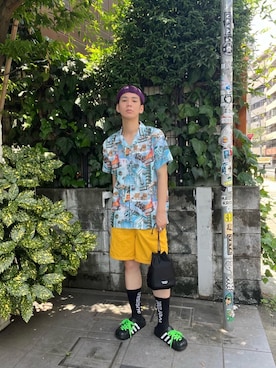 Manhattan Portage Staffさん（メンズ・172cm）の夏コーディネート