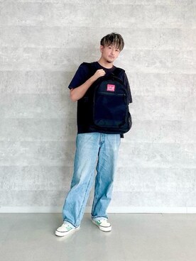 「アパレル」｜Manhattan Portage Staffさん（メンズ・174cm）の夏コーディネート