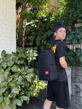 Manhattan Portage Staffさん（メンズ・172cm）の夏コーディネート