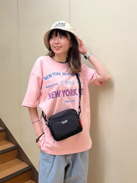 Manhattan Portage Staffさん(レディース・155cm)の夏コーディネート