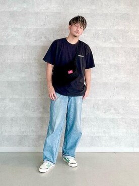 Manhattan Portage Staffさん(メンズ・174cm)の夏コーディネート