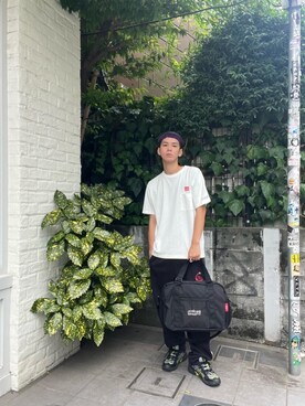 Manhattan Portage Staffさん（メンズ・172cm）の夏コーディネート
