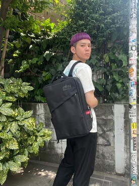 Manhattan Portage Staffさん（メンズ・172cm）の夏コーディネート