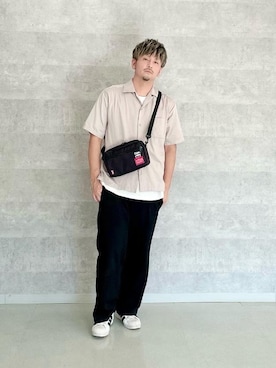 Manhattan Portage Staffさん（メンズ・174cm）の夏コーディネート