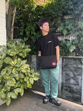 Manhattan Portage Staffさん(メンズ・172cm)の夏コーディネート