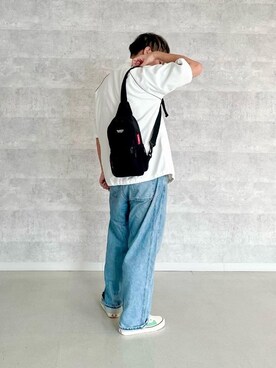 Manhattan Portage Staffさん(メンズ・174cm)の夏コーディネート