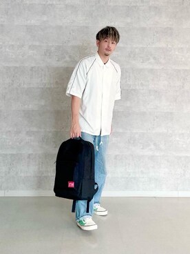 Manhattan Portage Staffさん(メンズ・174cm)の夏コーディネート