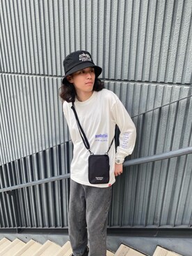 Manhattan Portage Staffさん(メンズ・165cm)の夏コーディネート