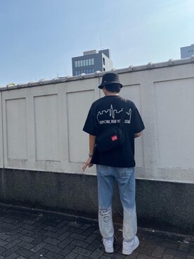 Manhattan Portage Staffさん（メンズ・175cm）の夏コーディネート