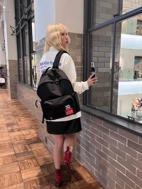 「ロンＴ」｜Manhattan Portage Staffさん（レディース・157cm）の夏コーディネート