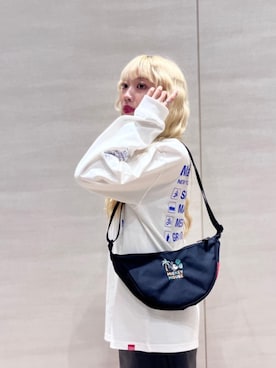 「ロンＴ」｜Manhattan Portage Staffさん（レディース・157cm）の夏コーディネート