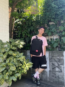 Manhattan Portage Staffさん(メンズ・172cm)の夏コーディネート