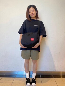 Manhattan Portage Staffさん(レディース・153cm)の夏コーディネート