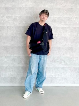 Manhattan Portage Staffさんの（Manhattan Portage | マンハッタンポーテージ）を使ったコーディネート