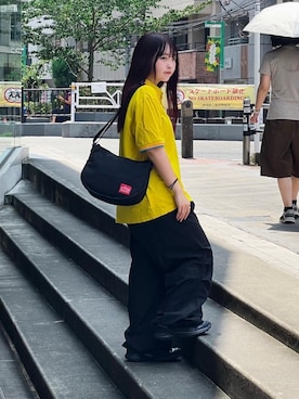 Manhattan Portage Staffさん(レディース・151cm)の夏コーディネート