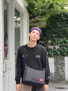 Manhattan Portage Staffさん(メンズ・172cm)の夏コーディネート