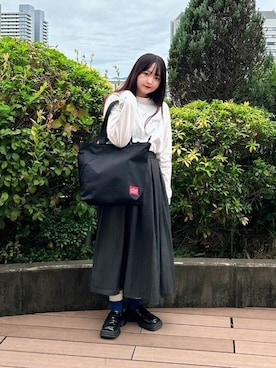 Manhattan Portage Staffさん（レディース・151cm）の秋コーディネート