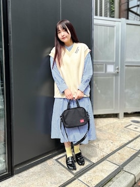 Manhattan Portage Staffさん(レディース・151cm)の秋コーディネート