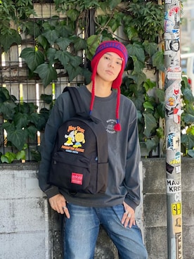 Manhattan Portage Staffさん(メンズ・172cm)の秋コーディネート