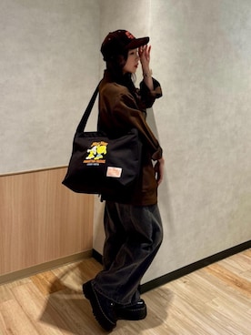 Manhattan Portage Staffさん（レディース・151cm）の秋コーディネート