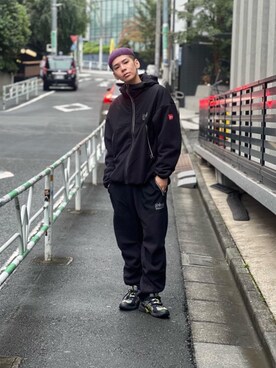 「Manhattan Portage」｜「アイテム（ブルゾン）」を使った、Manhattan Portage Staffさん（メンズ・172cm）の秋コーディネート
