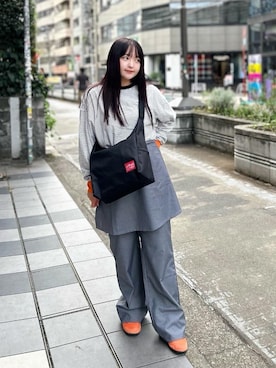 「定番人気」｜Manhattan Portage Staffさん（レディース・151cm）の秋コーディネート