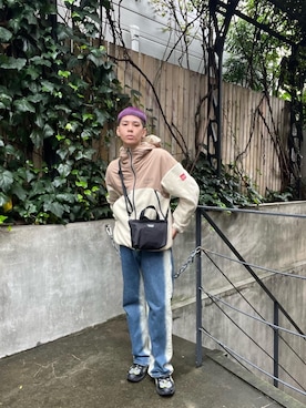 「Manhattan Portage」｜「アイテム（ブルゾン）」を使った、Manhattan Portage Staffさん（メンズ・172cm）の秋コーディネート