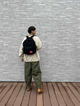 「定番人気」｜Manhattan Portage Staffさん（レディース・170cm）の秋コーディネート