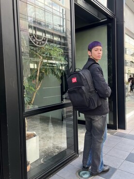 「定番人気」｜Manhattan Portage Staffさん（メンズ・172cm）の秋コーディネート