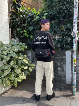 「ミッキー」｜Manhattan Portage Staffさん（メンズ・172cm）の秋コーディネート