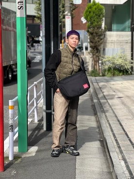 Manhattan Portage Staffさん（メンズ・172cm）の秋コーディネート