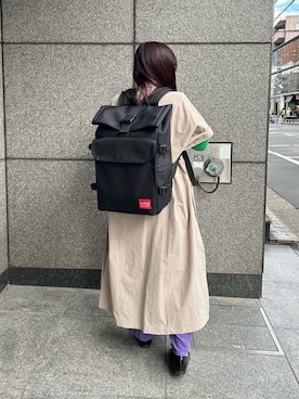 「通学スタイル」｜Manhattan Portage Staffさん（レディース・151cm）の秋コーディネート