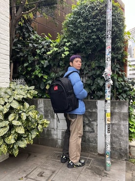 Manhattan Portage Staffさん（メンズ・172cm）の秋コーディネート