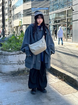 「定番人気」｜Manhattan Portage Staffさん（レディース・151cm）の冬コーディネート