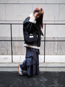Manhattan Portage Staffさん(レディース・153cm)の冬コーディネート