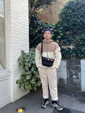 「Manhattan Portage」｜「アイテム（ブルゾン）」を使った、Manhattan Portage Staffさん（メンズ・172cm）の冬コーディネート