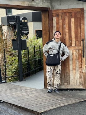 Manhattan Portage Staffさん(メンズ・172cm)の冬コーディネート